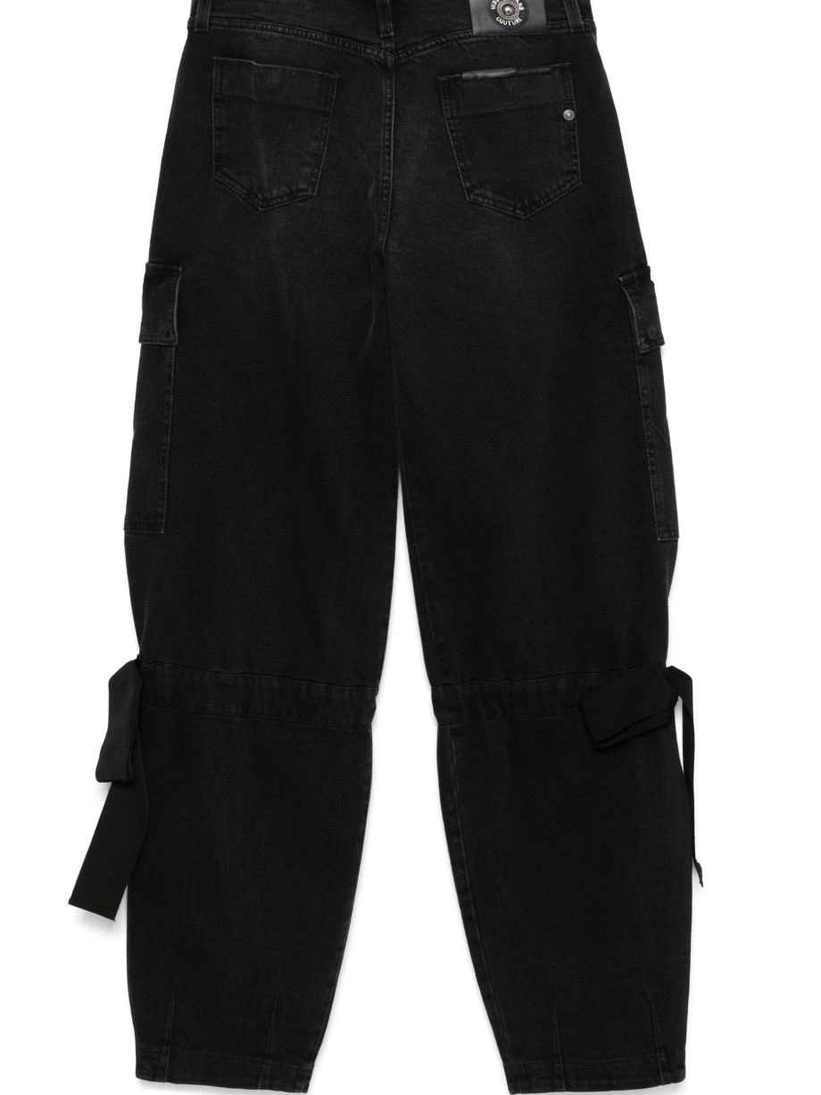 Affordable Couture Jeans ribbon-detail jeans cargo Versace Women 0423